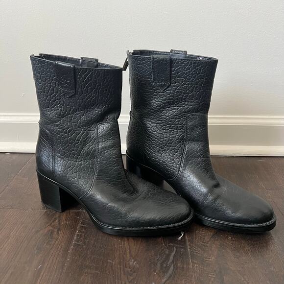 Vince Camuto "Zeldina" Leather Heeled Boot - Picture 2 of 8